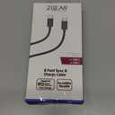 ZGear 6 Ft Black USB-C to USB-C Cable