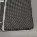 MIYE Pleated Waffle Weave Bed Skirt, Tailored Dust Ruffle 12 Inch Drop Easy Fit, Machine Washable (Dark Grey, Twin - 12" Drop)