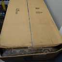 OPPODREAM Vintage Blue Area Rugs 10x14, 10 x 14 Retro Washable Rug Non Slip, Low-Pile Faux Wool Carpet, Soft Distressed Navy Floor Mat for Living Room, Bedroom, Office, Dorm, Dinning Room, Big & Large