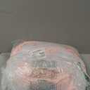 little dove Large Bed Canopy with Star Lights, Double Layer Canopy for Bed, Princess Play Tent for Girls Room, Breathable Bed Curtain for Children Reading Nook, Machine Washable, 40''x 106'', Pink