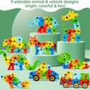 9 Pieces Montessori Wooden Puzzles for Toddlers - Jigsaw Puzzles in Gift Box, Educational Learning Toys for 3-5 Year Old Boys & Girls, Fine Motor Skills, Kids Puzzles Ages 3-5