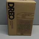 DREO Space Heater, 1500W Portable Electric Heaters for Indoor Use, PTC Ceramic Heater for Office with Remote, Thermostat, 70Oscillation, 12H Timer, 5 Modes, Safe Quiet Room Heater for Bedroom (Silver)