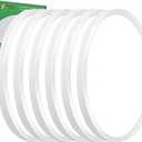 6PK 15.8 Inch LED Flush Mount Ceiling Light, 32W, 3480LM, 3000K/4000K/6000K CCT Selectable, Round Flat Panel Light Low Profile Ceiling Light Fitures for Hallway, Kitchen, Bedroom, Laundry Room, White