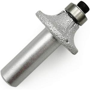 SHDIATOOL Round-Over Router Bits 08MM Radius Corner Rounding Edge-Forming Marble Granite Quartz Stone 1/2-Inch Shank SHDIATOOL Round-Over Router Bits 08MM Radius Corner Rounding Edge-Forming Marble Granite Quartz Stone 1/2-Inch Shank