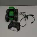 Remote Control Tractor Toys, Light Up Farm Monster Trucks Toy for Boys 3, 4, 5, 6, 7 Year Old, 2.4 Ghz RC Tractor Toys, Ideal Christmas, Birthday Gifts for Kids (Green)