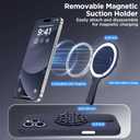 for iPhone 16 Pro Max Silicone Case Soft Protective Shockproof Magnetic Case Compatible MagSafe iPhone 16 Pro Max 6.9" Silicones Phone Case (Midnight Blue)