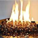 Stanbroil Stainless Steel Natural Gas Fireplace Triple Flame Pan Burner Kit, 28.5-inch