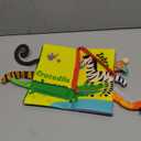 beiens Baby Books Toys, Touch and Feel Crinkle Cloth Book for Infant Baby 0-3-6-12-18 Months, Early Development Interactive Stroller Soft Toys, Newborn Gifts for Boys Girls