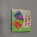 27 Pieces in 9 Colors Reusable Popsicle Holders Popsicle Bags Freezer Ice Pop Sleeves Anti freezing Ice Pop Holders