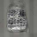 Sweetude 24 Pcs Coquette Black Bow Party Gift Bags PVC Clear Gift Bags with Handle Coquette Birthday Bow Party Favor Small Goodie Candy Treat Bag Bulk Reusable Wrap Bag for Cheer Bridesmaid Proposal