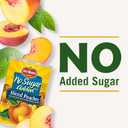 Del Monte No Sugar Added Yellow Cling Sliced Canned Peaches, 14.5 oz Can (Pack of 12) (EXP 04/28/26)
