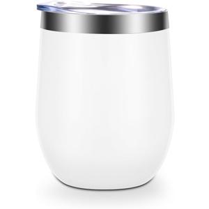 LONGXIN Sabrina Merch Wine Tumbler Cup Singer Merchandise 12 oz Stainless Steel Coffee Wine Tumbler Cup with Lid for Women, Girls, Singer Fans, Music Lovers