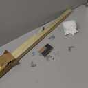 DIY Metal Floating Frame for 36x48 Canvas Paintings, 5/6" Floater Frame for Stretched Wood Canvas Portrait Landscape Living Room Bedroom Office Wall Art Decor (Gold)