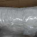 20x20 Down Feather Pillow Inserts Set of 2, 100% Organic Cotton Bedding Throw Pillow Inserts Firm Large Lumbar Pillows in Bed Decorative Pillows for Couch