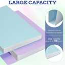 100 Packs File Folders Letter Size, 8.5 x 11 Colored File Folders 1/3 Cut Tab for Easy Labeling, for Home, Office, School Filing (290u)