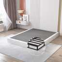 OSASET Queen Box Spring, 8 Inch Box Spring for Queen Bed, Heavy Duty Metal Frame Mattress Foundation Support for 3000lbs, Easy Assembly, Noise Free, Non Slip