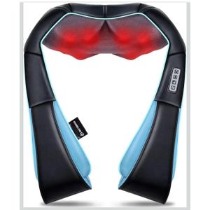 Mo Cuishle Shiatsu Back Shoulder and Neck Massager with Heat, Electric Deep Tissue 4D Kneading Massage, Best Gifts for Women Men Mom Dad, Fathers Day, Mothers Day, Christmas Gifts