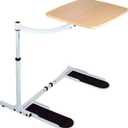 Stander Wonder Tray, Adjustable Swivel Table, Large Laptop Stand, Couch Desk, Side Tables & Gaming Bench, TV-Trays for Eating on Couches, Chairs, Recliners, Maple