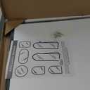 Delma Bathroom Vanity Mirror,36" x 30" Black Metal Framed Wall Mirror for Over Sink, Living Room, Bedroom,Entryway Decor