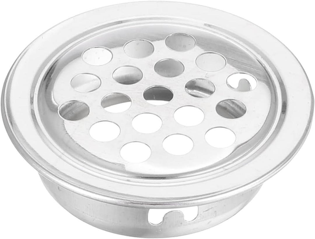 Uxcell Floor Drain Cover, Stainless Steel Anti Blocking Drain Cover for Outdoor Bathroom Kitchen, Fit for 25mm/0.98" Aperture