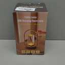 Cordless Table Lamp - Portable Lumisom Crystal Lantern with Touch & 3 Color Dimmable, Rechargeable Small Battery Powered Desk Lamp, Kiyagi Crystal Lantern for Bedroom Bedside Patio Camping Bar (Black)