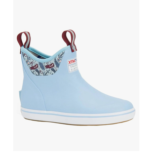 Xtratuf Women's 6 Inch Ankle Deck Boot 8, Light Blue