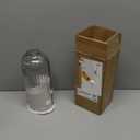 Dustproof Toothbrush Holders with Cover, Rotating Electric Toothbrush and Toothpaste Holder for Bathroom Countertop, 3 Slots Makeup Brushes Organizer, Grey White