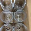 Patelai Set of 48 Water Goblet, 13.5 oz Clear Drinking Glasses Bulk Dishwasher Safe, Stemmed Water Glass for Juice Wine Beer Tea Sangria Cold Beverages, Reusable Glassware for Home Party Restaurant