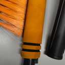 34" Extendable Ice Scrapers for Car Windshield 2-in-1 Snow Brush for Car Snow Scraper for Snow Scraper and Drush with Ergonomic Foam Grip for Cars Trucks SUV with 360° Pivoting Brush Head Orange 1PCS