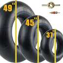 River Tube for Floating Heavy Duty Rubber Snow Tube | River Tube, Sledding Float | Pool Closing Inner Tube | Truck Inner Tubes
