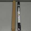 HIDBEA One Way Privacy Window Film, Daytime Mirror Reflective Heat Control UV Sun Blocking Non-Adhesive Static Cling Window Tint for Home and Office(Black-Silver, 17.5 Inch x 6.5 Feet)