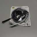 M-D Building Products 68668 Highly Durable Silicone Rubber Gasket Seal for Doors and Windows, Flexible in Extreme Temperatures, Ideal for Indoor and Outdoor Use, No Hardware Required (Black) (20 ft)