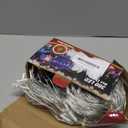 LYHOPE 12ft x 5ft 360 LED Christmas Net Lights, 8 Modes Low Voltage Mesh Christmas Decorative Lights for Xmas Trees, Bushes, Wedding, Garden, Outdoor, Indoor Decor (Multi-Color)