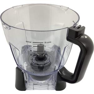 64oz (8 Cup) Food Processor Bowl Only for Ninja BL680 BL680A BL681A BL682 BN801 BN805 BL910 Auto-iQ Duo Blender, Read