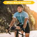 Portable Bluetooth for Bike, IPX5 Waterproof Wireless Traveling Bicycle Speakers, Integrated Design Bicycle Speaker with Loud Sound for Riding, TWS Mini Outdoor Speaker