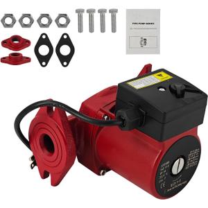 UPS26-99FC, 52722512 115V 1/6HP Water Circulator Pump Boiler Pump Used for Radiant Heating, Hydronic Heating, Fan Coil Heating, Solar and Other System Types