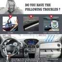 Dashboard Cover Custom Fit for Honda Pilot 2009 2010 2011 2012 2013 2014 2015 Dash Cover Mat Pad Carpet Protector (Dark Gray)