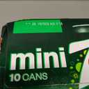 7UP Caffeine Free Zero Sugar Lime Lemon Soda Pop, 7.5 fl oz, 10 Pack Cans
, Best By 11/01/2026