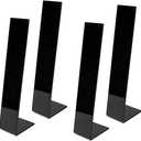 4pcs Acrylic Hair Clip Display Stand Organizer for Hairpins Barrettes Clips Compact Storage for Home Shops and Boutiques