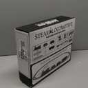 Funwee Electric Train Toy with Smokes,Lights and Sound,Train Set for Under Christmas Tree, Locomotive Train Model with Track, for 3 4 5 6 7+ Years Old Toddler Boys and Girls Birthday