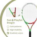 Senston 19" 23" 25" Kids Junior Tennis Racquet for Kids Children Boys Girls Tennis Rackets with Racket Cover