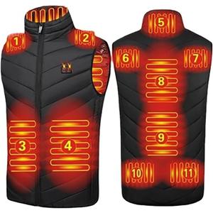 HSOSK Heated Vest USB Electric Heated Vest Heating Jacket Winter Vests for Outdoor Motorcycle Camping Fishing Skiing