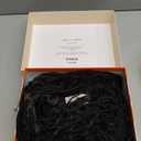 GORGIUS Glueless Curly Lace Front Wig Pre Plucked Middle Part Closure Wig 20 Inch Natural Black Pre Cut Synthetic Curl Wig Upgraded with Premium Human-Hair-Like Fiber