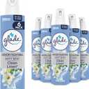 Glade Air Freshener Room Spray, Clean Linen Scent, Odor Fighting to Deliver Long Lasting Freshness, 8 Oz, 6 Count
