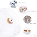 Niteangel Super-Silent Hamster Exercise Wheels - Quiet Spinner Hamster Running Wheels with Adjustable Stand for Dwarf Syrian Hamsters Gerbils Mice Or Other Small Animals
