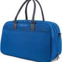 Nomad Lane The Bento Bag V4 Carry-On Luggage Duffel Bag, Durable & Lightweight Suitcase. Personal Item Weekender Overnight Travel Bag for Men & Women, Aegean Blue