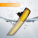 LED Side Mirror Turn Signal Light - Amber Sequential Blinker, Compatible with Ford Focus 2008-2016,5X Brighter, Plug and Play, IP68 Waterproof