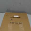 UPGRADE WB30T10126 WB30T10107 PS2321560 12in Tripe Radiant Surface Element Compatible with GE 12 inch radiant element. Replaces Parts: WB30T10126 PS2321560 AP4344521 WB30T10107