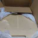 Art Activity Cart Wooden Rolling Utility Cart with Wheels 3-Tier Art Cart Organizer for Kids Multi-Functional Movable Birch Storage Cart Art and Crafts Supply Shelf Montessori Furniture