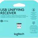 New Logitech Unifying USB Receiver for Mouse MX M905 M950 M505 M510 M525 M305 M310 M315 M325 M345 M705 M215